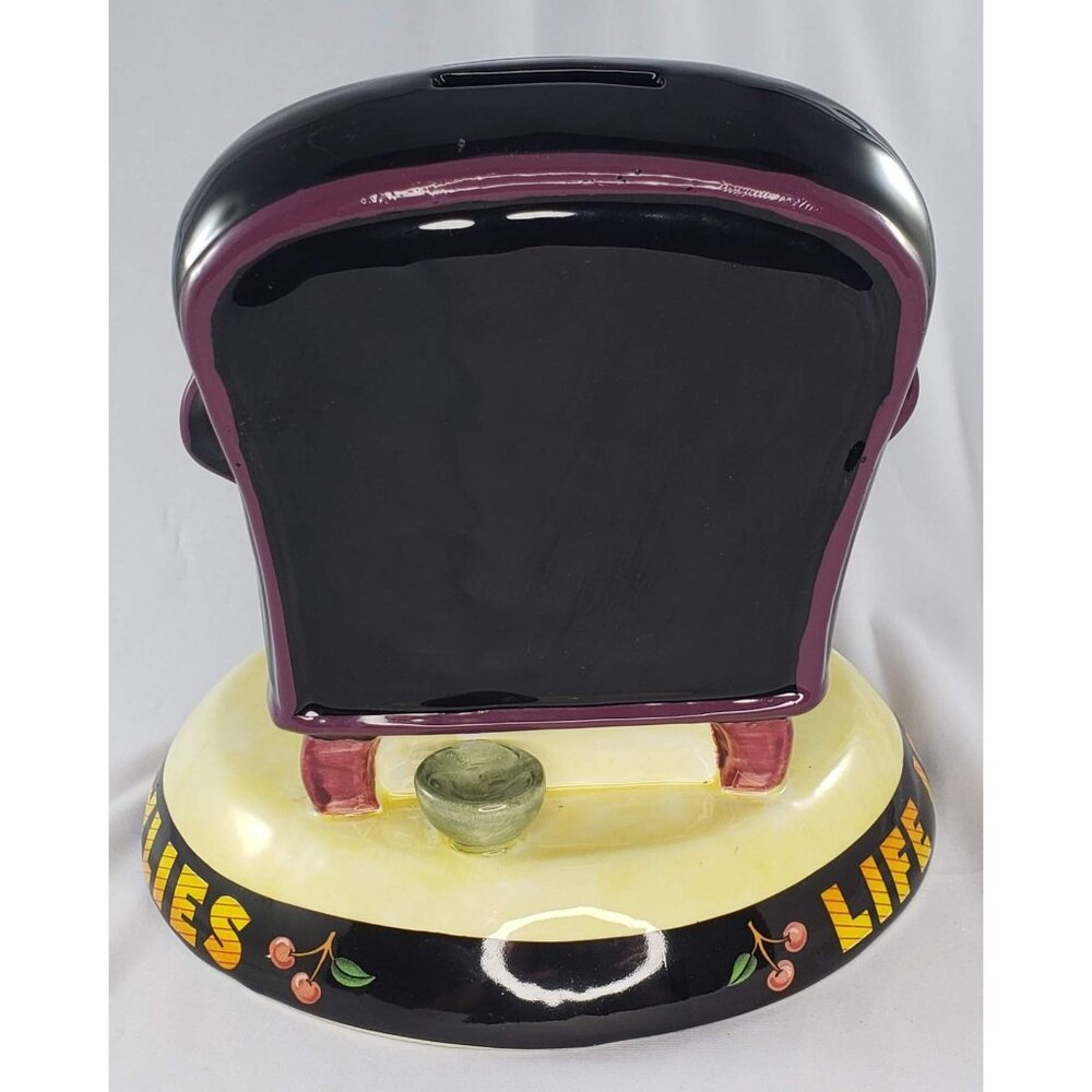 Mary Engelbreit Life Is Just A Chair Of Bowlies Piggy Bank 1994 - Picture 4 of 7